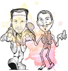 Calaberas Jerezanas 2013 Pepe Pasteles y Samuel Bermúmen