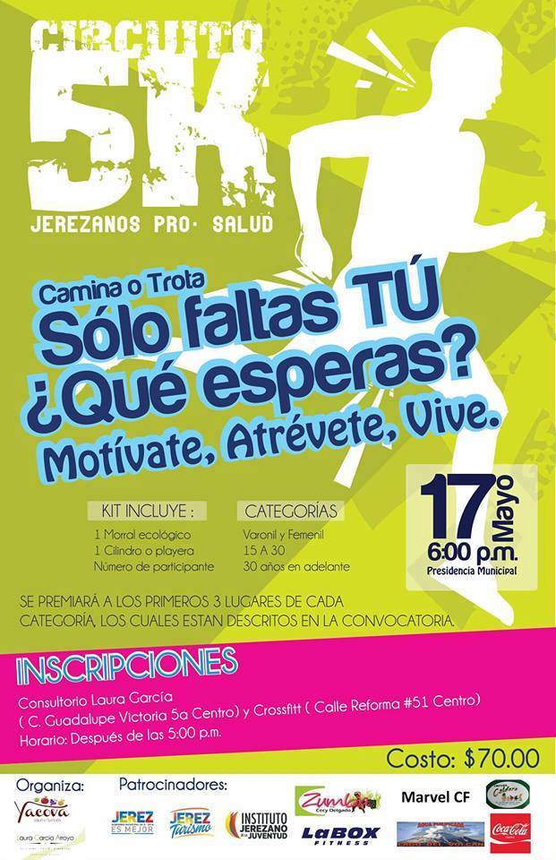 Circuito 5K Jerez Zacatecas